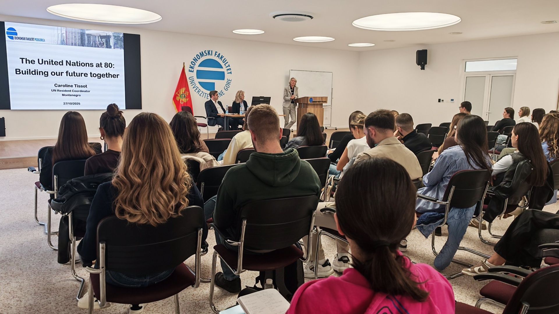 80 years of UN, Caroline Tissot at Faculty of Economics 27 10 2025 - 3.jpg