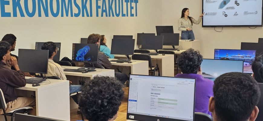 Guest lectures at the Faculty of Economics