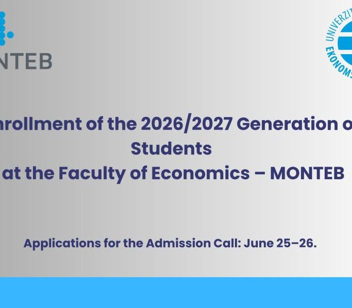 Call For Applications MONTEB - For International Students